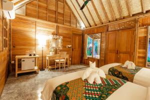 Posezení v ubytování Nauna Villa Ubud