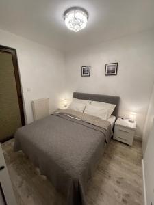 Posteľ alebo postele v izbe v ubytovaní Baltica Heaven Apartmant 95F + 27 fotografií