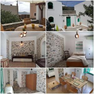 Posezení v ubytování Art Stone House at Elounda