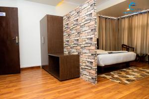 Postel nebo postele na pokoji v ubytování Hotel Dreams connect GRB