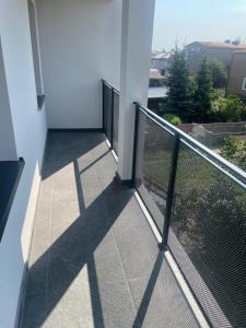 Balkón alebo terasa v ubytovaní Bison Apartamenty