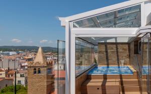 Een balkon of terras bij Hotel Marsol