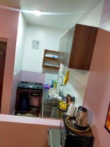 Kuchyň nebo kuchyňský kout v ubytování Joy fully furnished apartment