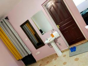 TV a/nebo společenská místnost v ubytování Joy fully furnished apartment