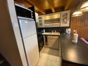 Kuchyňa alebo kuchynka v ubytovaní Châtel joli appartement 6 personnes