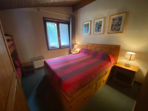 Posteľ alebo postele v izbe v ubytovaní Châtel joli appartement 6 personnes