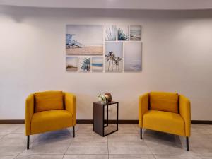 Posezení v ubytování ALVEA HOTEL