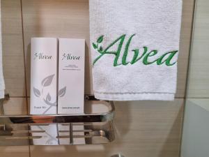 Certifikát, hodnocení, plakát nebo jiný dokument vystavený v ubytování ALVEA HOTEL