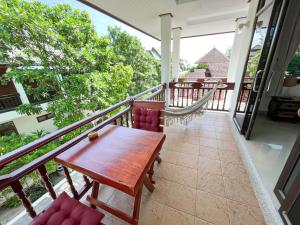 Balkón nebo terasa v ubytování TropiCoco Beach Resort Koh Phangan
