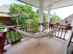 Balkón nebo terasa v ubytování TropiCoco Beach Resort Koh Phangan