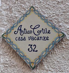 Certifikát, hodnocení, plakát nebo jiný dokument vystavený v ubytování Antico Cortile