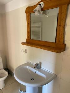 Kúpeľňa v ubytovaní Maison Bosc, Champorcher