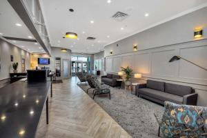 Posezení v ubytování Sandman Hotel Grande Prairie