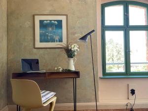 Fotografie z fotogalerie ubytování traumHaff- Endless Summer Loft, privates NORDICSPA, Kamin, Hund, 400m zum Wasser v destinaci Rieth