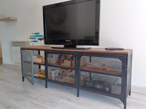 TV a/nebo společenská místnost v ubytování Appt spacieux et lumineux pour 6 pers
