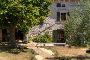 Vonkajšia záhrada v ubytovaní Casa-Pietra Porec