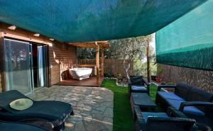 甘哈姆拉钦山林小屋的休息区
