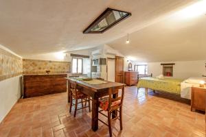 Kuchyň nebo kuchyňský kout v ubytování Casa Garoselli