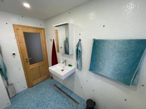 Koupelna v ubytování Blickpunkt Welschenrohr