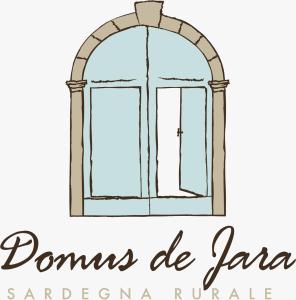 BaradiliDomus de Jara - Casa Usai的窗口插图,用dominos de jago sanremo的词