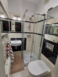 Kúpeľňa v ubytovaní Small apartament in heart of Bolesławiec city