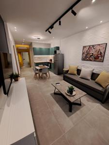 Posezení v ubytování Pleasant Stay