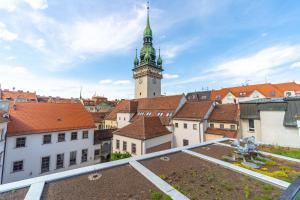 Výhľad na mesto Brno alebo výhľad na mesto priamo z apartmánu