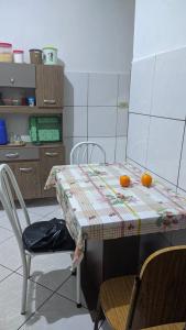 Η κουζίνα ή μικρή κουζίνα στο Minha casa fora de casa