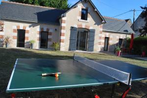 Stolný tenis v ubytovaní Gîte Abbey Road 41 - Passez vos vacances en toute tranquillité ! alebo v jeho okolí