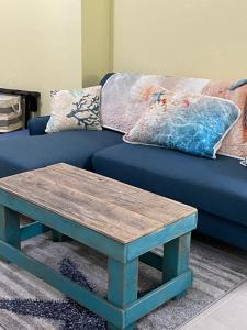 Posezení v ubytování Oceanside Escape