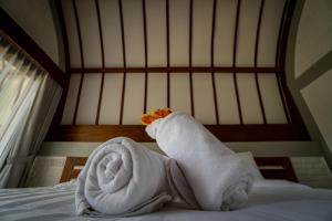 Driftwood Lombok客房内的一张或多张床位