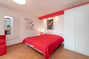 Posteľ alebo postele v izbe v ubytovaní Apartments with parking spaces Vrsar, Porec - 14164