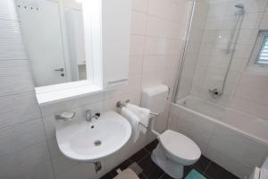 Koupelna v ubytování Apartment Verunic 14286d