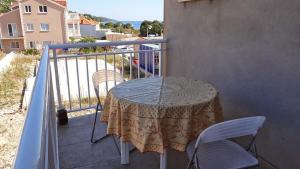 Balkón nebo terasa v ubytování Apartments by the sea Prizba, Korcula - 14385