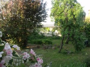 A garden outside Kerékpáros és Zarándok Vendégház