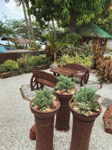 Zahrada ubytování Beach getaway Studio Villa in Lobo