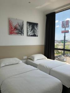 Voodi või voodid majutusasutuse M Design Hotel@KLIA,Sepang toas