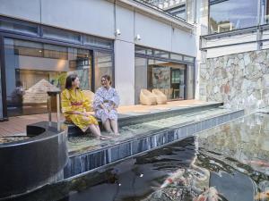 Επισκέπτες που μένουν στο Laforet Ito Onsen Yunoniwa