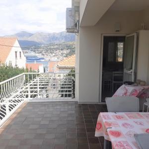 Balkón alebo terasa v ubytovaní Apartment Veve