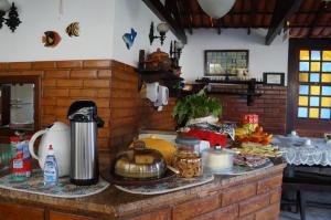 Comida in lodge ou em algum lugar perto