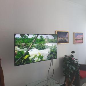 TV o dispositivi per l'intrattenimento presso Hamburg Niendorf-Suite