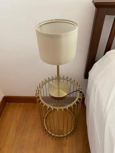 A bed or beds in a room at La Minilla Suite