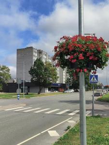 O edifício onde o apartamento está situado