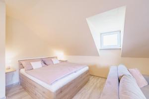 Postel nebo postele na pokoji v ubytování EVerLuck