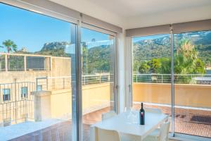 A balcony or terrace at Terrazza Sella Del Diavolo - Vista Mare - WiFi AC
