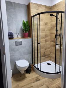 Koupelna v ubytování Apartamenty CITI