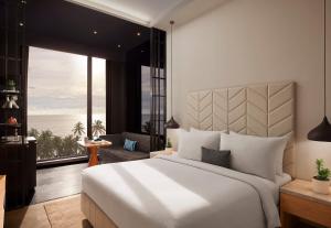Postel nebo postele na pokoji v ubytování Hyatt Centric Juhu Mumbai