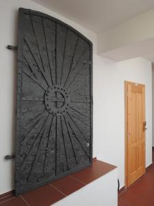 Postel nebo postele na pokoji v ubytování Hotel Praha