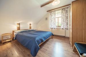 Postel nebo postele na pokoji v ubytování Apartmány Rubínovi