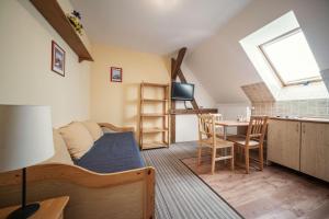Posezení v ubytování Apartmány Rubínovi